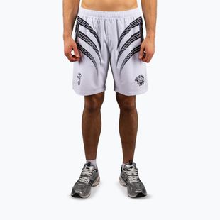 Pánske tréningové šortky Venum x Mike Tyson Tiger Training optical white/deep black