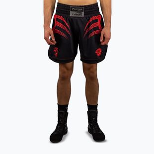 Pánske tréningové šortky Venum x Mike Tyson Tiger deep black/intense red