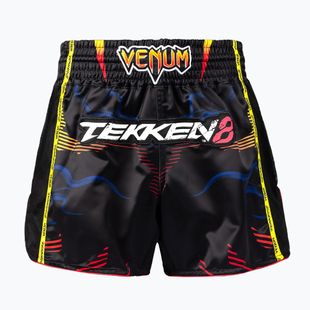 Pánske tréningové šortky Venum x TEKKEN 8 Yoshimitsu Muay Thai black/orange