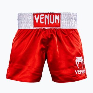 Pánske tréningové šortky Venum Classic Muay Thai red