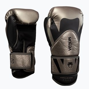 Boxerské rukavice Venum Challenger 4.0 silver/black