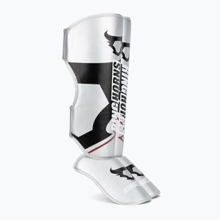 Chrániče holení a chodidiel Venum Ringhorns Charger Shin silver/black