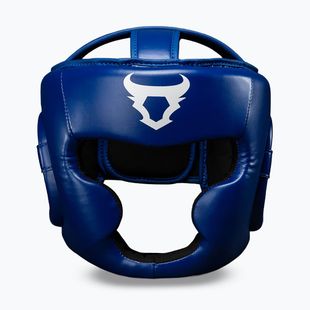Boxerská prilba Venum Ringhorns Charger Headgear navy blue/red