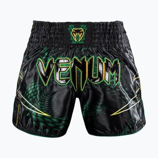 Pánske tréningové šortky Venum Matupa Muay Thai black/green/gold