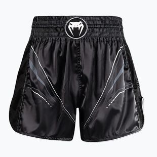 Pánske tréninkové šortky Venum Streamline Muay Thai black/white