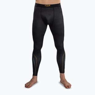 Pánske tréningové legíny Venum Streamline Spats black/gold