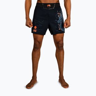 Pánske tréninkové šortky Venum Thunder Dragon Black/Grey/Copper