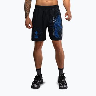 Pánske tréninkové šortky Venum Thunder Dragon Training Black/Royal Blue