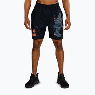 Pánske tréninkové šortky Venum Thunder Dragon Training Black/Grey/Copper