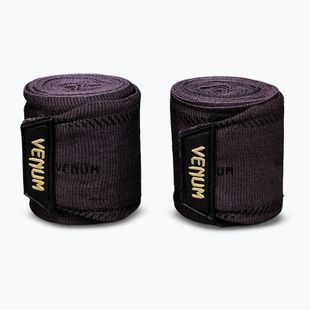 Boxerské bandáže Venum Impact Evo 400 cm dark purple