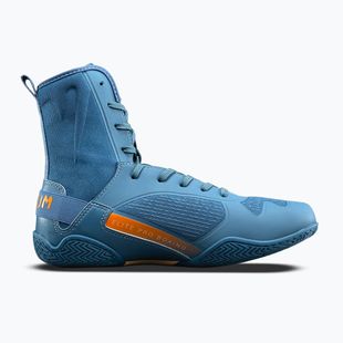 Boxerské topánky Venum Elite Neo Boxing steel blue/orange