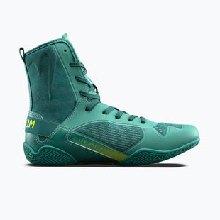 Boxerské topánky Venum Elite Neo Boxing green/neon yellow