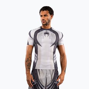 Pánsky rashguard Venum Galactic 3.0 Rashguard SS off white/black