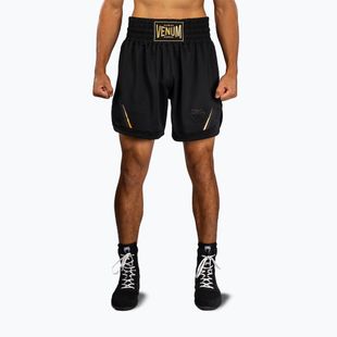 Pánske tréninkové šortky Venum G-Core Boxing black/gold