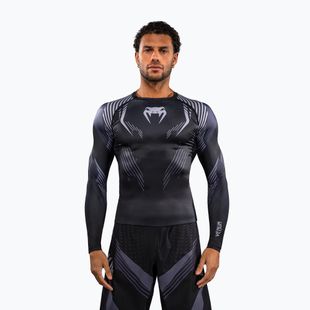 Pánsky rashguard s dlhým rukávom Venum No-Gi 6.0 Rashguard black/grey