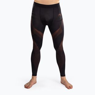 Pánske tréningové legíny Venum No-Gi 6.0 Spats Black/Brown