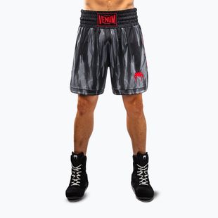 Pánske tréninkové šortky Venum Demon Boxing black/grey