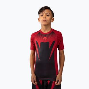 Detský rashguard Venum Attack Rashguard SS black/red
