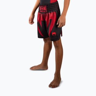 Detské tréningové šortky Venum Attack black/red