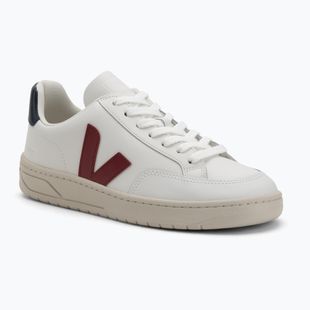 Pánske topánky  VEJA V-12 Leather white/marsala/navy