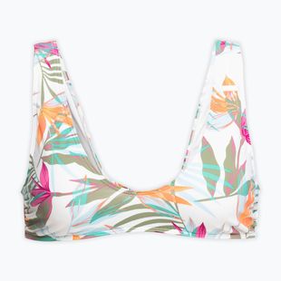 Vrchný diel plaviek ROXY Beach Classics Elongated Triangle 2021 bright white/floral of paradis