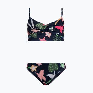 Detské dvojdielne plavky ROXY Vacay For Life Crop Top Set 2021 mood indigo alma swim