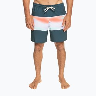 Pánske plavecké šortky Quiksilver Surfsilk Air-Brush Volley 17Nb navy blue EQYJV04011