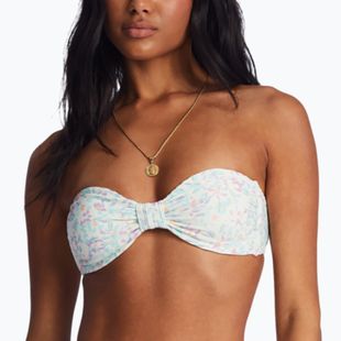 Vrchný diel plaviek Billabong Sweet Oasis Tanlines Bandeau salt crystal