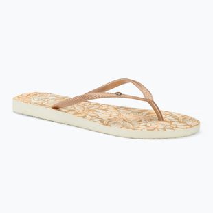 Dámske žabky ROXY Bermuda Print peach cream