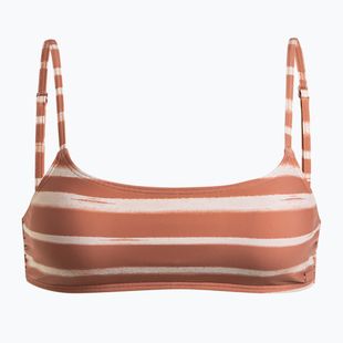 Vrchný diel plaviek  ROXY Printed Beach Classics cedar wood happy stripe