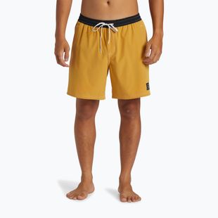 Pánske plavecké šortky Quiksilver Original Straight 17 mustard