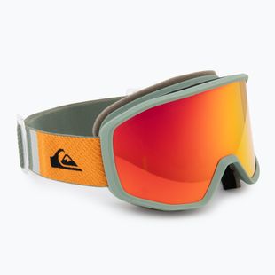 Pánske snowboardové okuliare Quiksilver Harper sea spray/red ml