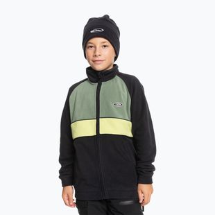 Detská snowboardová mikina Quiksilver Explore Fleece true black