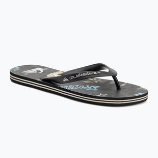 Pánske žabky  Quiksilver Molokai Art 25 black naturama