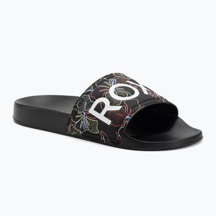 Dámske šľapky ROXY Slippy II black multi camo