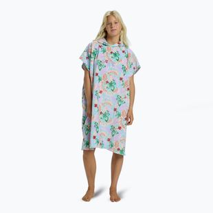 Dámské pončo po kúpeli Billabong Hooded Towel coastal blue