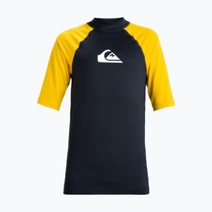Detské plavecké tričko Quiksilver Everyday UPF50 dark navy/solar power