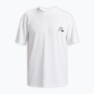 Pánske plavecké tričko Quiksilver DNA Bubble Logo white