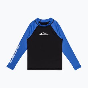 Detský plavecký longsleave Quiksilver Everyday UPF50 black/nebulas blue
