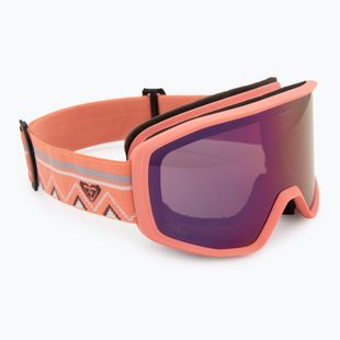 Dámske snowboardové okuliare ROXY Izzy coral chic/clux ml l purple