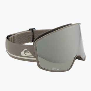 Snowboardové okuliare Quiksilver Storm fallen rock/clux ml silver