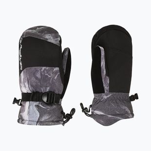 Detské snowboardové rukavice Quiksilver Mission Mitt thermostamp grayscale