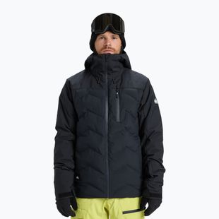 Pánska snowboardová bunda Quiksilver The Edge true black