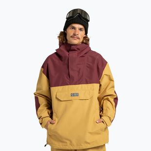 Pánska snowboardová bunda 4F Softshell M500 multicolor