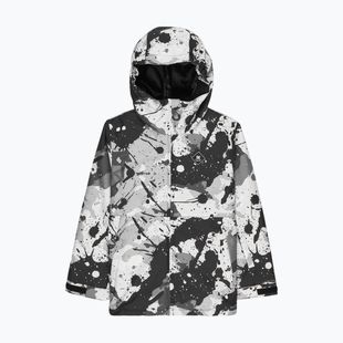 Detská snowboardová bunda DC Basis Print Youth outer world black