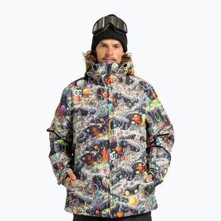 Pánska snowboardová bunda DC 43 Anorak splat camo