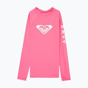 Detské plavecké tričko longsleeve ROXY Whole Hearted sangria sunset