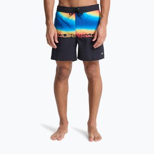 Pánske plavecké šortky Quiksilver Everyday Half Jam 16" black wordblock