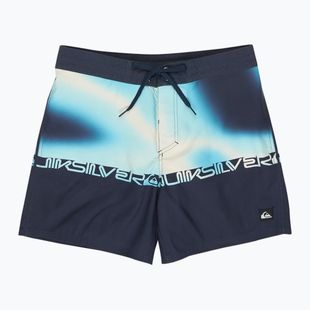Pánske plavecké šortky Quiksilver Everyday Half Jam 16" dark navy wordblock