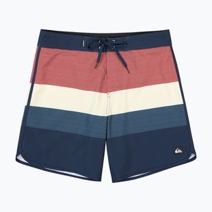 Pánske plavecké šortky Quiksilver Surfsilk Scallop 18" dark navy tijuana